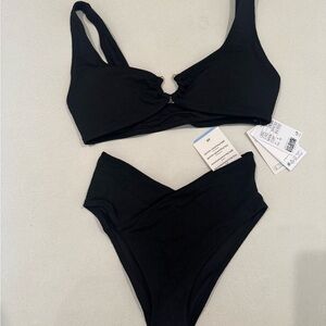NWT H&M Black Bikini Set